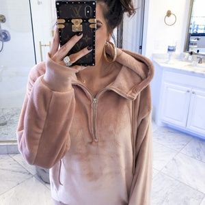 Express Velour hoodie